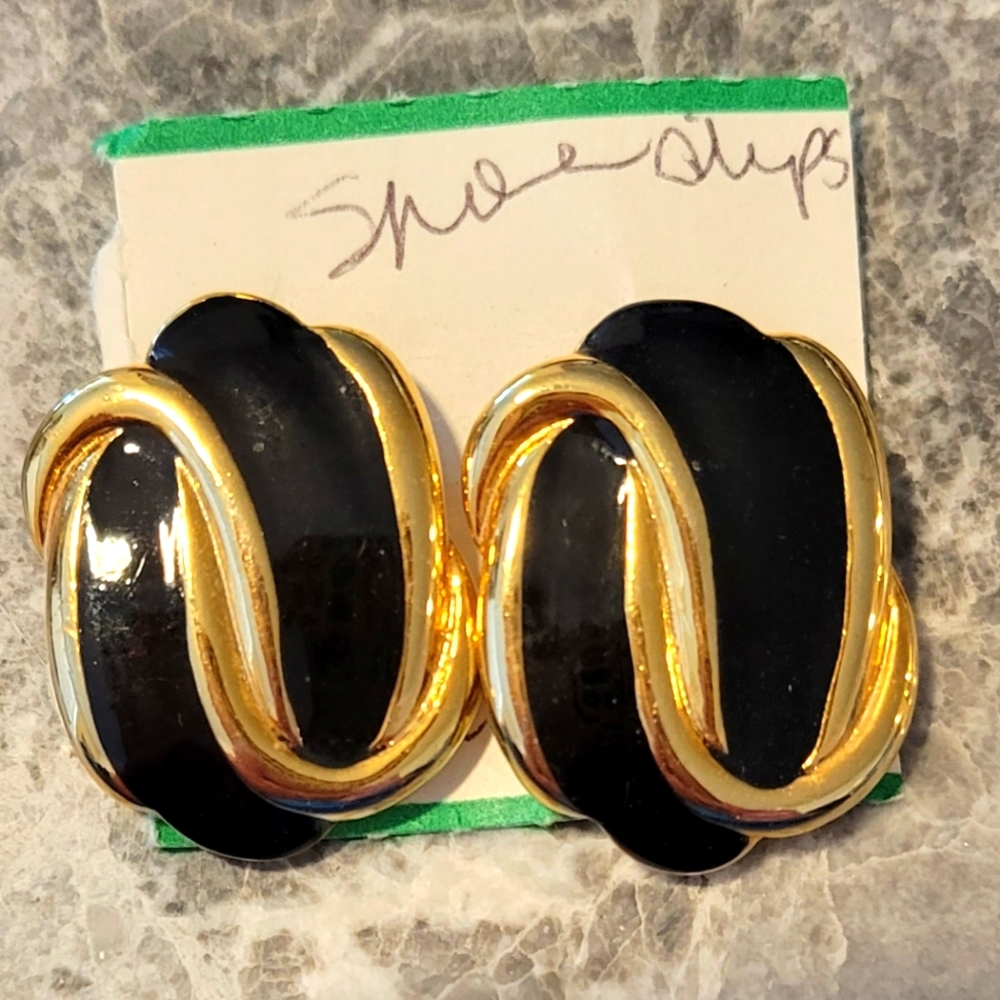 VINTAGE ART DECO SHOE CLIPS